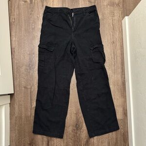 Black Cargo Pants